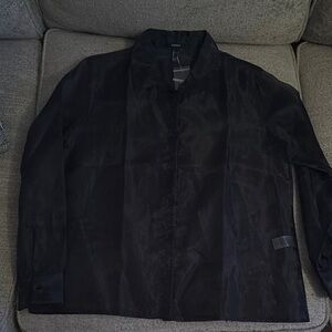 Black Button-Up Shirt